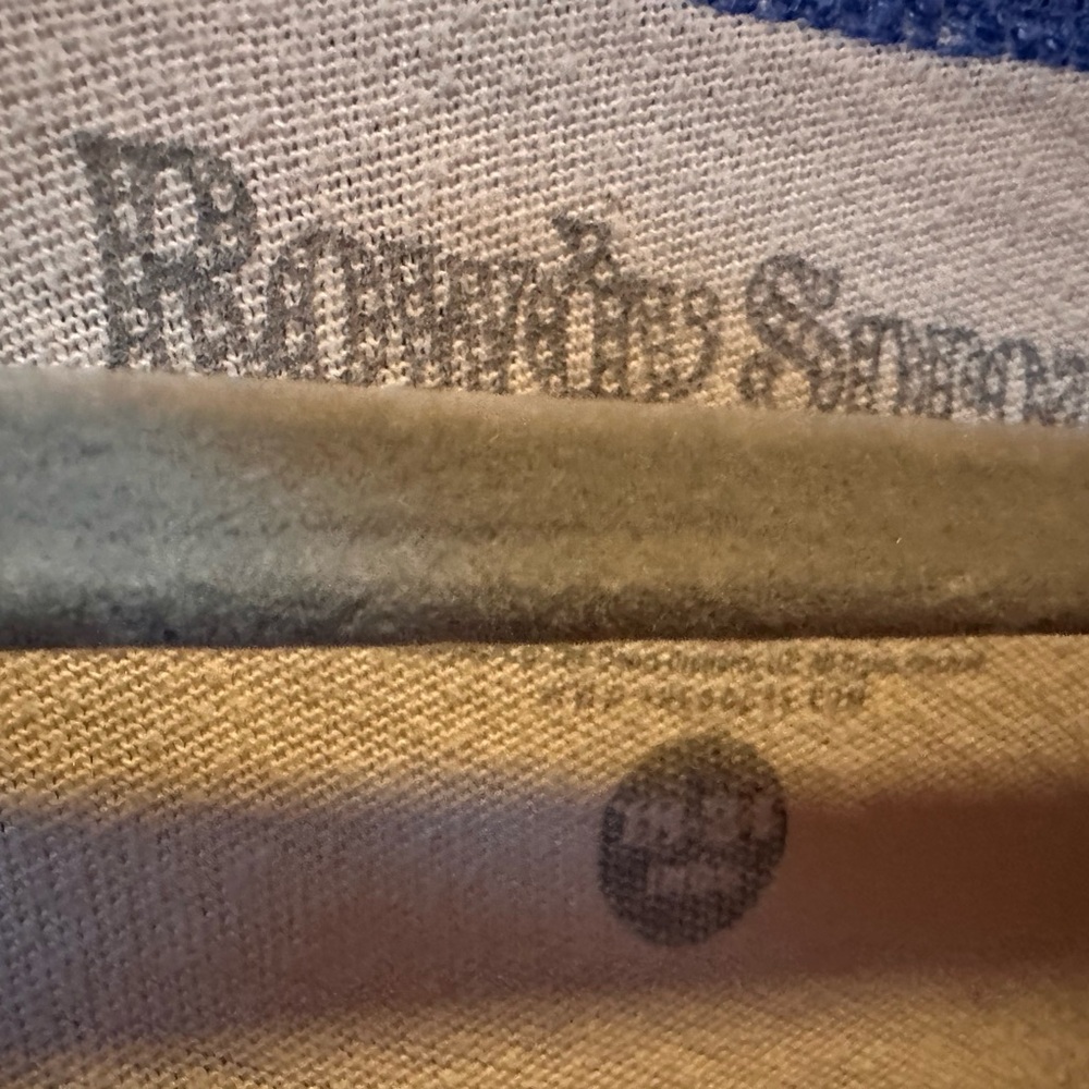 Rowdy Sprout The Doors Cream and Blue Knit Shirt